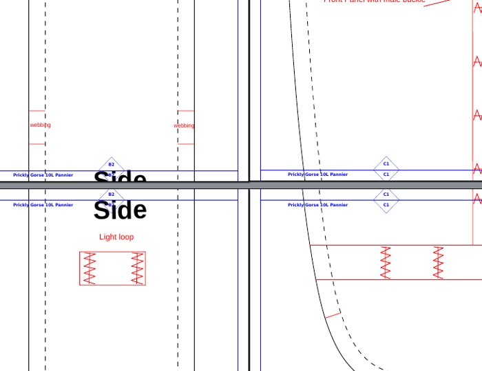 Sample of the pattern