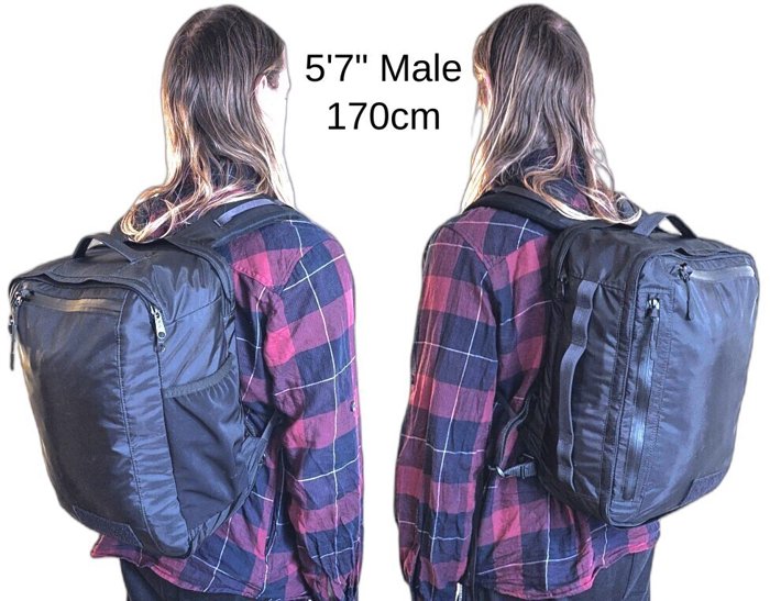 A photo of the TRVL 20L: Travel Backpack Sewing Guide – Airline Personal Item Sized.