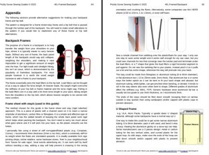 Detailed discussion on different frame and hip belt types to help you get the ideal pack weight and carry capacity