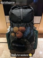A photo of the 40 Litre Frameless* Ultralight Backpack.