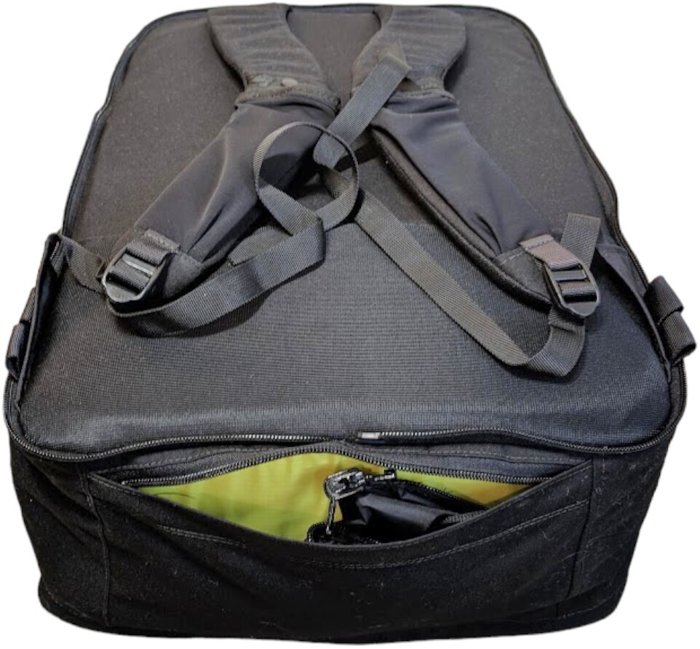 A photo of the TRVL 40L: Travel Backpack Sewing Guide – Max Airline Carry On (coming soon).