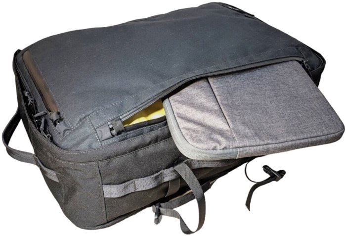 A photo of the TRVL 40L: Travel Backpack Sewing Guide – Max Airline Carry On (coming soon).