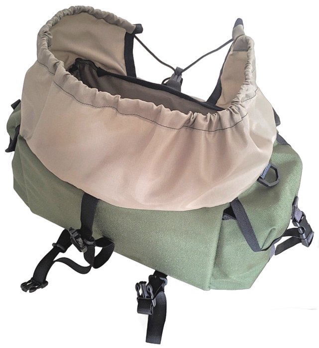 Rear photo of the saddlebag