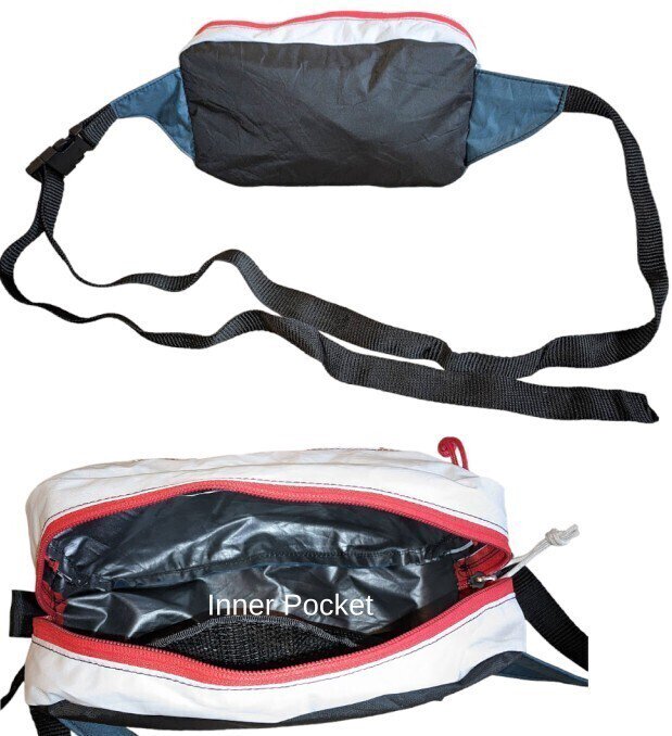 A photo of the Large Hip/Fanny/Shoulder Bag with Darted Front Pocket.