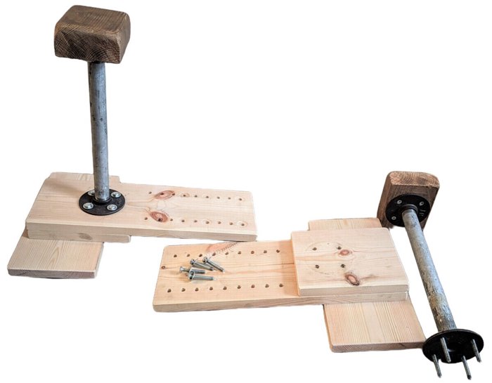 My pipe and flanges are not very well machined, so I needed a pipe wrench get them to screw together. They are essentially permanently stuck together now. Its easier to just unscrew the whole flange for transport