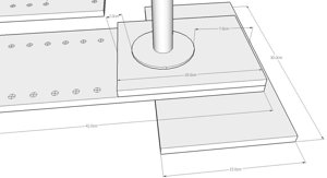 A photo of the Handstand Canes with Adjustable Width.