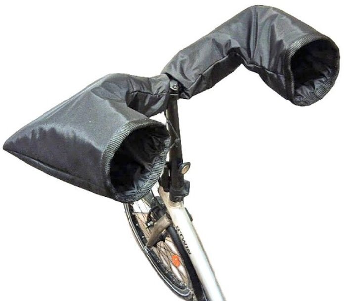 A photo of the Insulated Handlebar Pogies Sewing Guide.