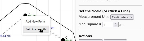 The scaling input fields.