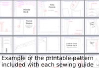 Printable PDF Pattern icon