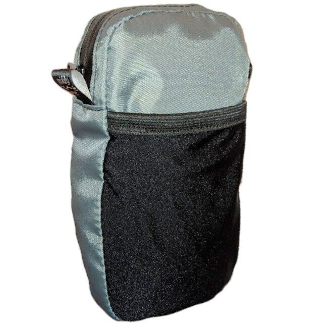 A photo of the Shoulder Strap Zipped Pocket Sewing Guide. Backpacking Accessory Pouch, EDC, Tactical.