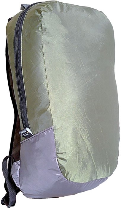 Made from destroyed tents left behind from music festivals. Take your stuff home! Nearly every tent gets binned, even donated ones