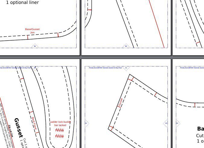 Printable A4 and US letter patterns
