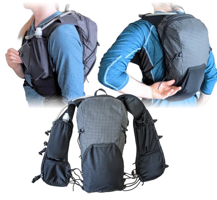 A photo of the TRAIL 8 – Trail Running/ Cycling Hydration Backpack.