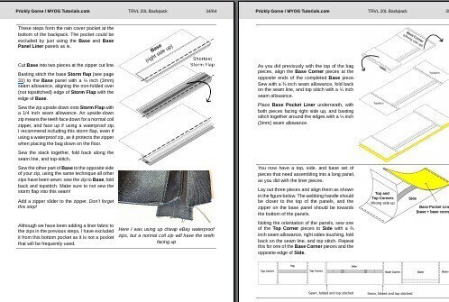 A photo of the TRVL 32L: Travel Backpack Sewing Guide.